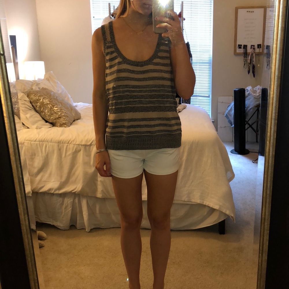 Bcbg Generation Sweater Knit Sleevless Top